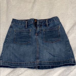 Junior girls jean skirt